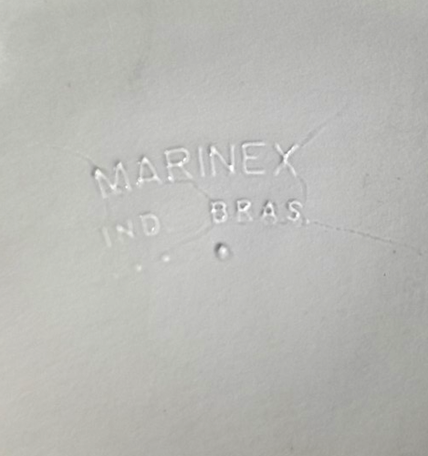 Set of 2 Marinex Clear Glass 9" Deep DIsh Fluted Pie Baking Plate N-31 ~ Brazil - Picture 5 of 6