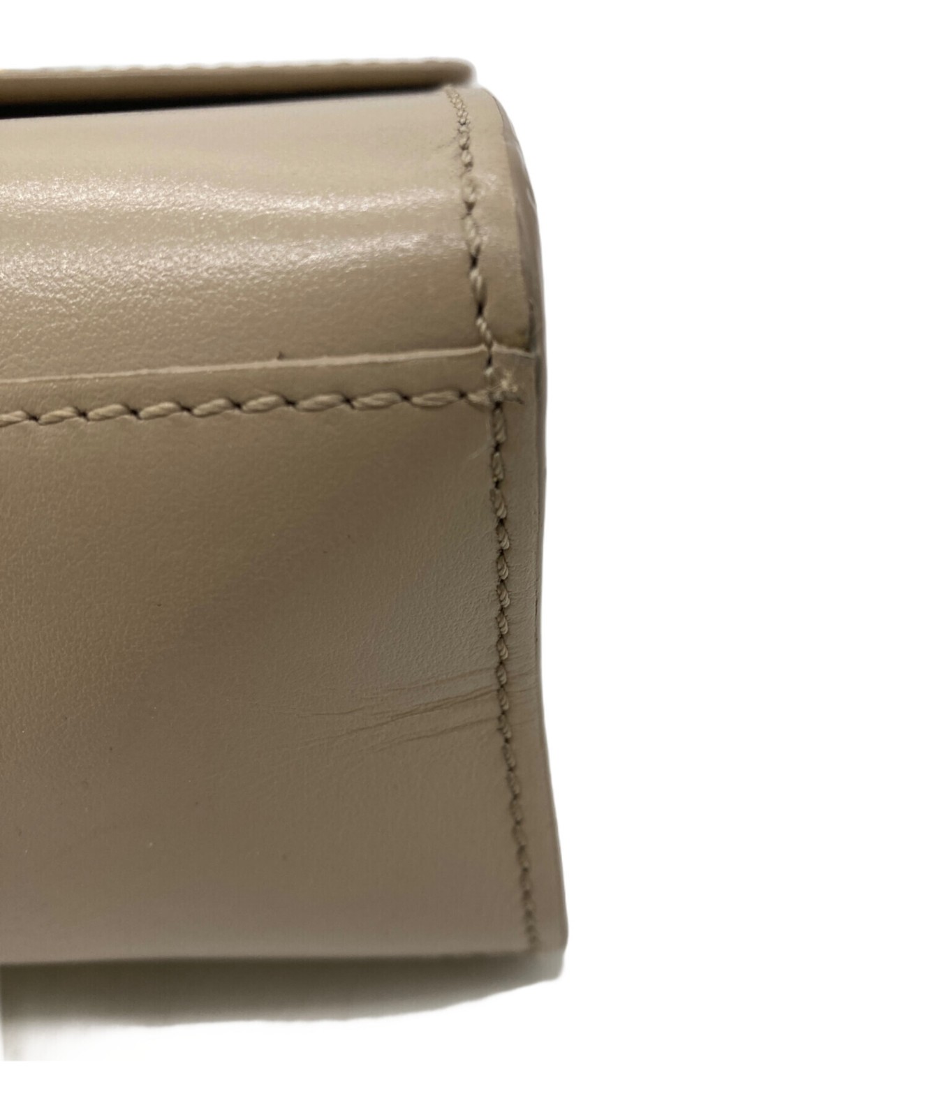 DEMELLIER Small Vancouver N114 Beige Shoulder Bag Women's #TFB8155 image 5