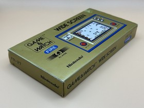 Nintendo Game & Watch FIRE Wide Screen FR-27 1981 New Old Stock