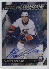 2023-24 O-Pee-Chee Platinum Rookie Cosmic 29/35 Samuel Bolduc #R-SB Auto 1q2