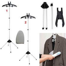 Garment Hanger for Steaming, Folding Handheld Garment Steamer Clothes Stand Rack