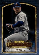 2018 Topps Update Hall of Famer Highlights Blue #HFH-17 Trevor Hoffman Padres
