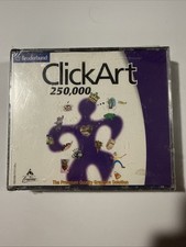 ClickArt 250,000 Premium Quality Graphics Broderbund CD-ROM Windows New Sealed