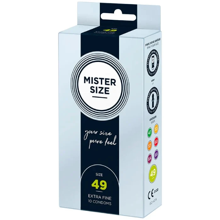 Mister Size Pure Feel Preservativi 49 Mm - 10 Pezzi - Immagine 2