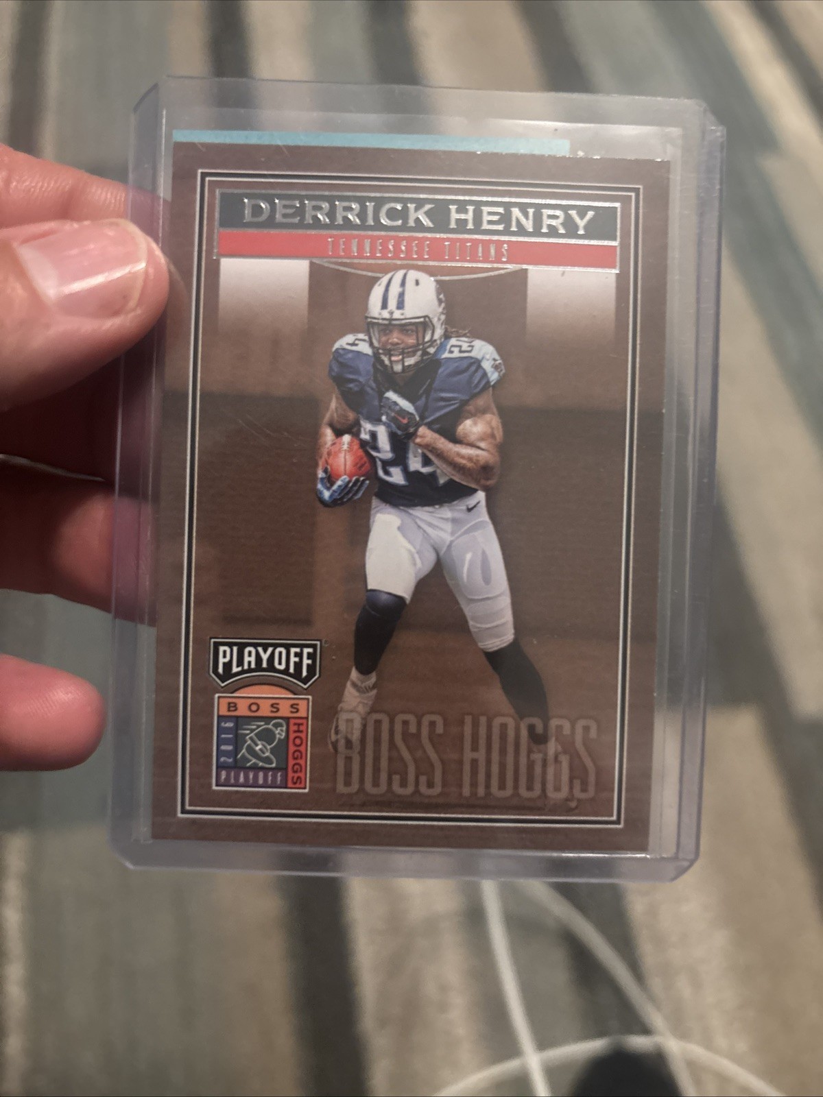 Derrick Henry Panini Playoff Boss Hoggs #BHDH Base