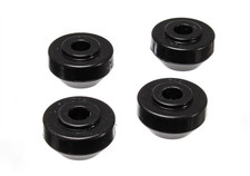 Energy Suspension 4 7117G Strut Rod Bushing Set Black Front Performance