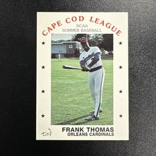 1988 P&L Promotions Cape Cod Baseball League - Frank Thomas #126 (RC)