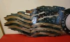 Knights Welding Army National Guard Tattered Flag Laser Cut Metal Wall Sign 32" — photo 7