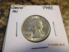 1942 p Washington silver quarter a. very fine coin. plus a surprise