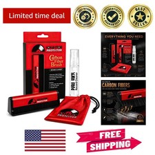 Ultimate Vinyl Record Cleaner - Alcohol-Free Solution Carbon Fiber Brush Set