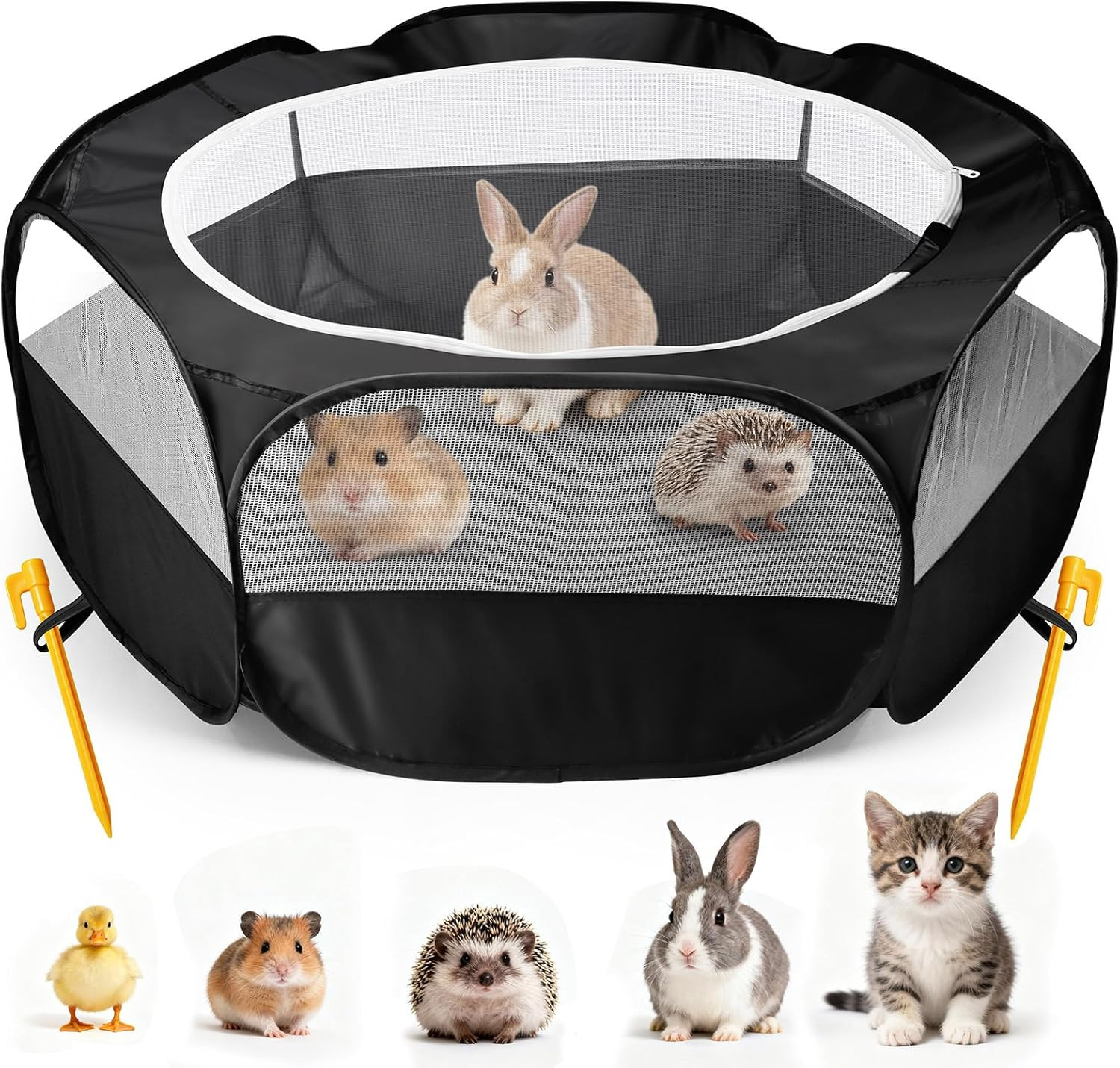 Box per Cuccioli e Roditori Impermeabile | Recinto Pieghevole Portatile