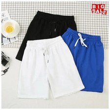 Summer Breathable Men Mesh Shorts Gym Bodybuilding Casual Loose Shorts