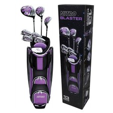 Nitro Golf Club Complete Set, Ladies, 13-Piece, Right-Handed