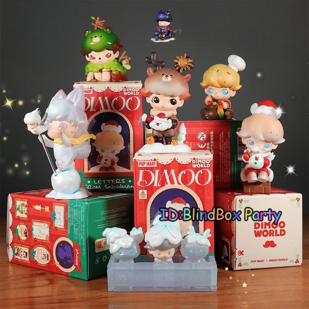 DIMOO Letters from Snowman Series Christmas Confirmed Blind Box