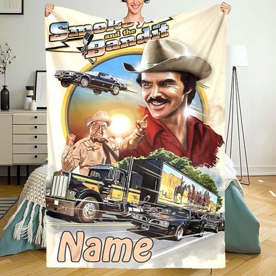 Custom Blankets, Soft And Cozy Featuring Smokey And The Bandit, Ideal for Home