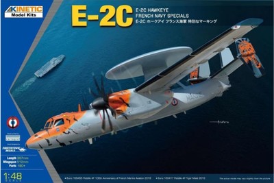 Kinetic K48122 - 1/48 E-2C Hawkeye French Navy - Neu