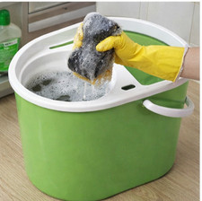15L Mop Bucket Wringer Industrial Mopping Floor Cleaning Plastic Commercial Home