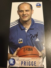 Autogrammkarte Burkhardt Prigge - Alba Berlin - orig. signiert