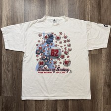 Vintage 1998 Starter Mark McGwire 62 HR Sultan of Swing T Shirt XL Made USA MLB