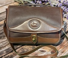 Dooney Bourke Dark Brown Vintage Carrier B701...