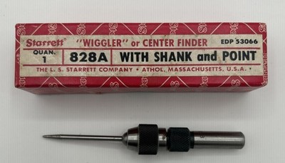 L. S. Starrett No. 828a  ''Wiggler'' Center Finder Machinists Tool