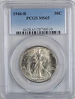 1946-D Walking Liberty Half Dollar - PCGS MS65