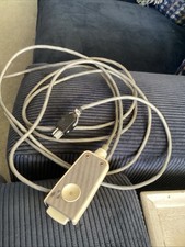 Vintage Remote Control. Push button 10 Ft Cable 4 Flat Blade Prong Plug&2 Ext.5’