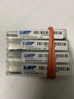 8 Stück Ceratizit group 	Spiralbohrer 	N.3,30.R5D.DIN 338 VAP HSS NEU!!!