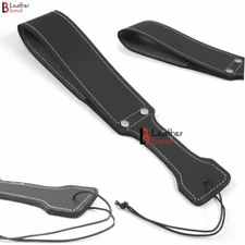 Real & Genuine Cowhide Strict Leather Paddle Slapper Double Layer Heavy 