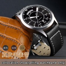 Echtleder Uhrenarmband passend für Hamilton ...