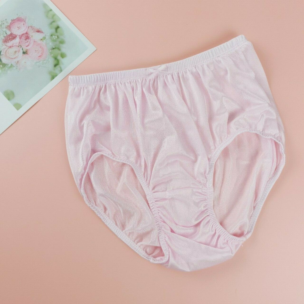 X1 Hi Waist Nylon Panties Briefs Knickers Comfort Panty Plus Size