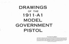 1911-A1 Gov't Model Drawings, Blueprints, 54 pages!! — photo 1