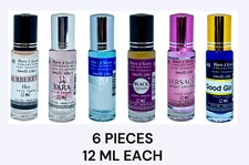 Women Assorted Roll On Oil 12 ML 6pc Limited Time Only
