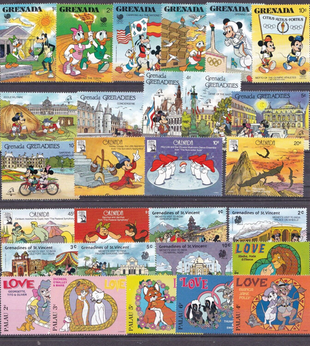 28 Motive Walt Disney Palau St Vincent Grenada Grenadines Oly Love Fantasia