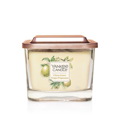 Yankee Candle Elevation Jar MEDIUM - Citrus Grove - EINGESTELLT - SELTEN