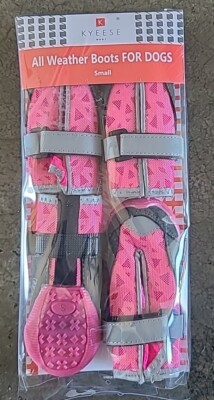Kyeese Dog Boots Shoes SMALL All Weather Reflective Anti-Slip Paw Protection