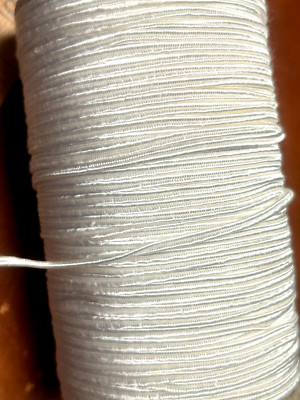 vintage rayon 1/8'' soutache 5yds USA cream Clearance Sale