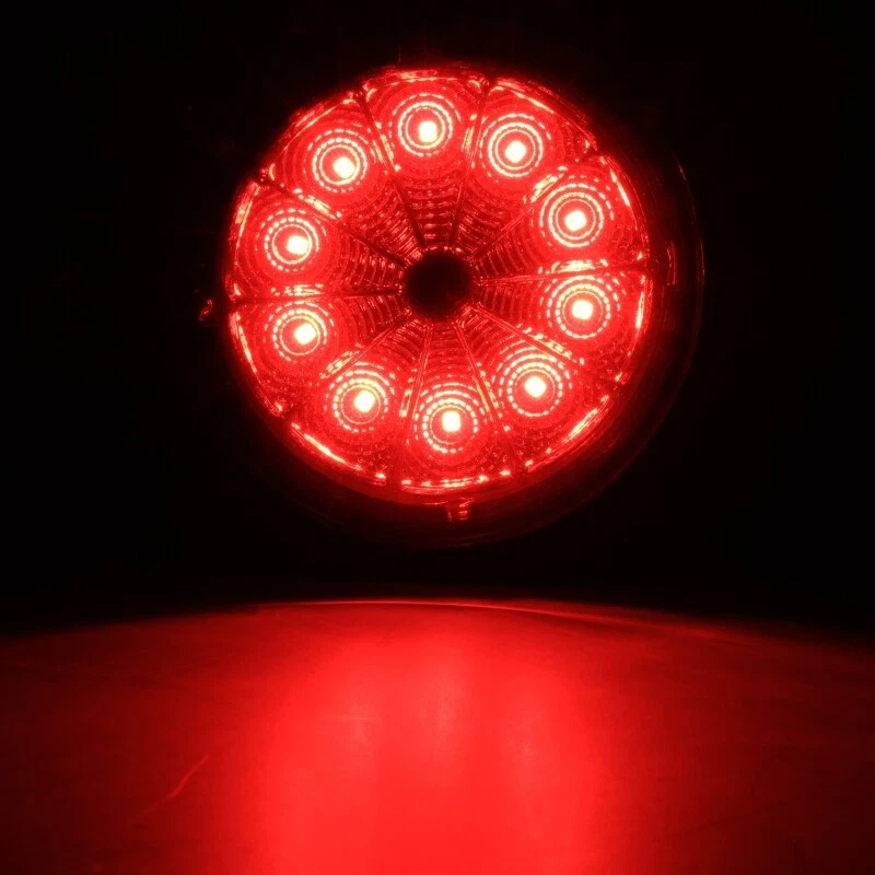 Pair Red LED Tail Light Assembly For Can-Am Outlander 450 650 Commander Maverick - Image 4 of 4