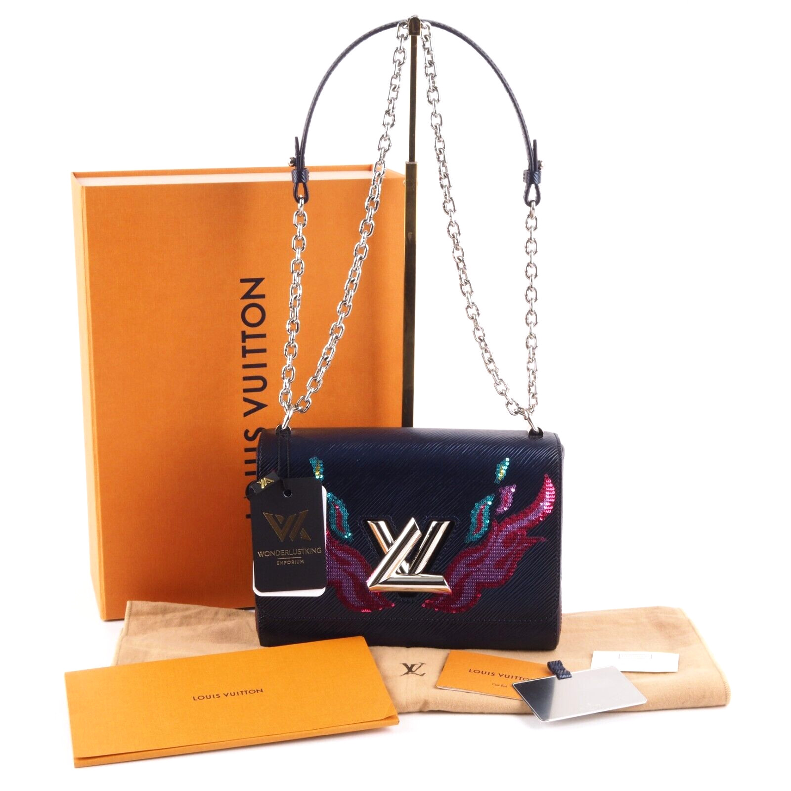 LOUIS VUITTON M54567 Twist MM Flame Epi Electric Limited Sequin OP: €3700