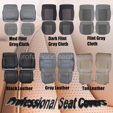 2004-2008 For Ford F150 Lariat Xlt Stx Super Crew Front Bottom Top Seat Cover