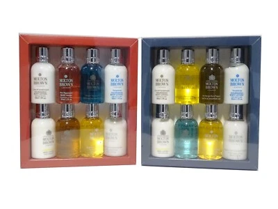 Molton Brown Gift Set Body Wash Lotion Shampoo Conditioner Body Hair Travel Kit