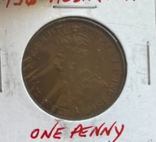 1936 Australia 1 One Penny