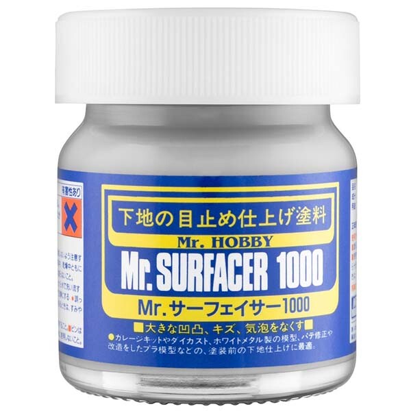 Mr.Hobby SF284 Mr.Surfacer 1000 40ml Paint RC Model Tools Gunze