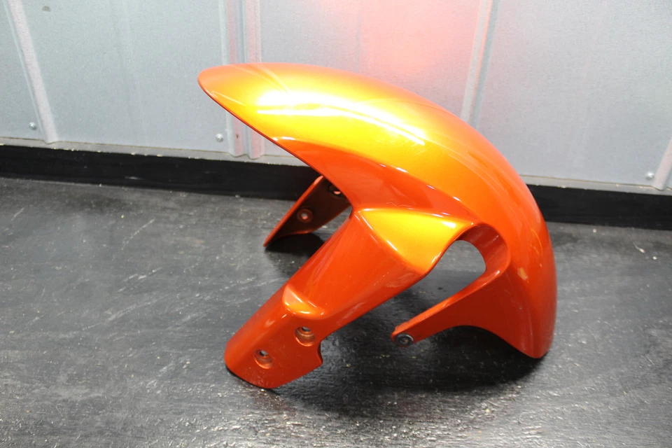 08 09 SUZUKI GSXR600 GSXR750 RUEDA DELANTERA GUARDABARROS CUBIERTA CARENADO FABRICANTE DE EQUIPOS ORIGINALES 2008 2009 Foto 4 de 4