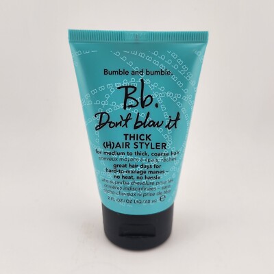 BUMBLE AND BUMBLE Bb Don't Blow It Thick (H)AIR STYLER 2 oz / 60 ml New