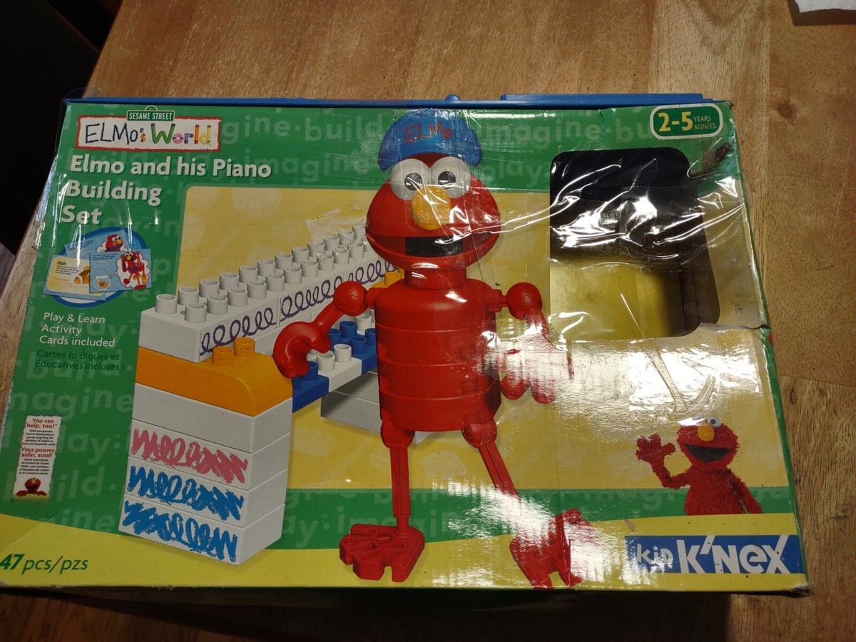 Knex Elmo's World And His Piano Building Set Sesame Street