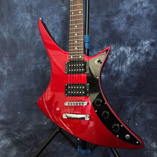 Skylark Red Solid Electric Guitar X-79 Fixed Bridge HH Pickups