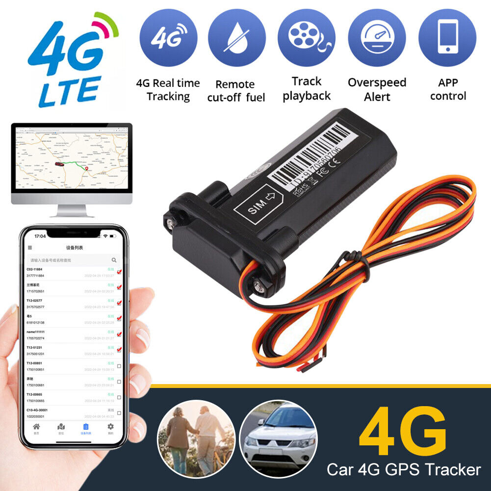 4G GPS Tracker OBD Tracking Device Car GPS GSM SMS Locator Real Time Tracking US
