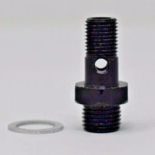 High Volume Fuel Rail Banjo Bolt With Hole For AEM Honda Acura B D K Series 🇺🇸