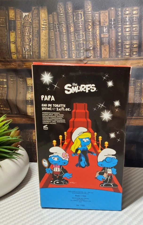 Blue Style Papa by The Smurfs For Kids EDT Colonia Spray 3.4oz Caja Dañada Nuevo Foto 3 de 4